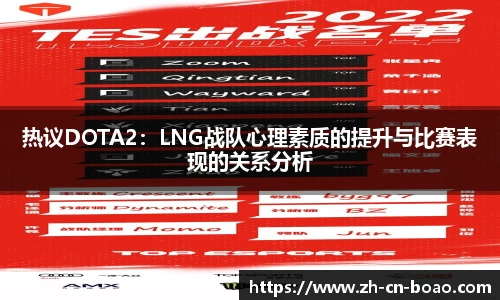 热议DOTA2：LNG战队心理素质的提升与比赛表现的关系分析